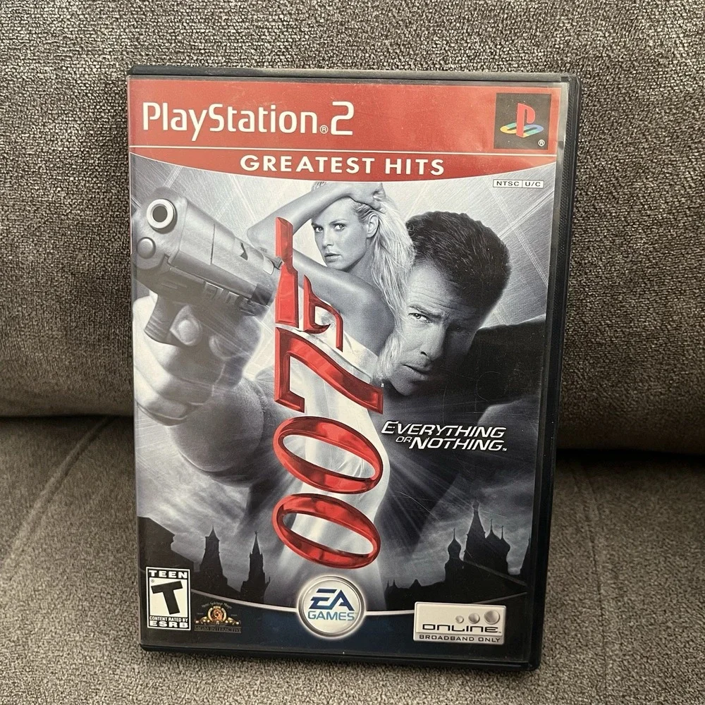James Bond 007: Everything or Nothing (Sony PlayStation 2, 2004) w/Manual
